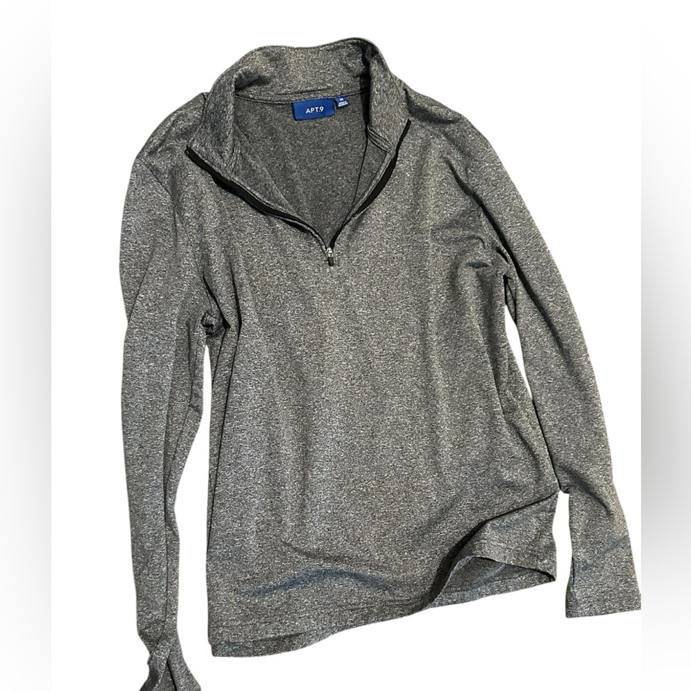 Apt. 9 Charcoal Heather Pullover